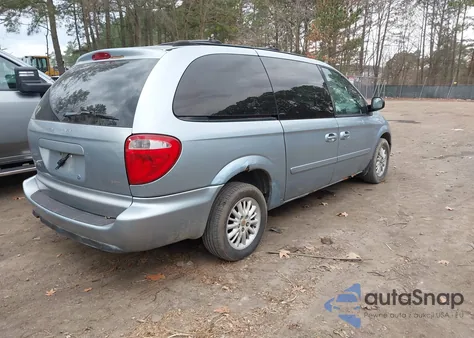 2005 Dodge Grand Caravan Sxt из США, поврежденный, VIN 2D4GP44L55R149915